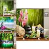 Высококачественная бамбуковая шторка для душа "Водопад", водонепроницаемая, устойчивая к плесени и экологически чистая