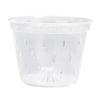 Clear Orchid Pot Reusable Orchid Flowerpot with Holes Plastic Ventilated Planter for Repotting Growing Indoor Outdoor Orchids