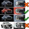 White light For Ford Ranger T9 Matrix 2023 2024 New Headlight Function Frame Module Daytime Running Lights Colour Changing Unit