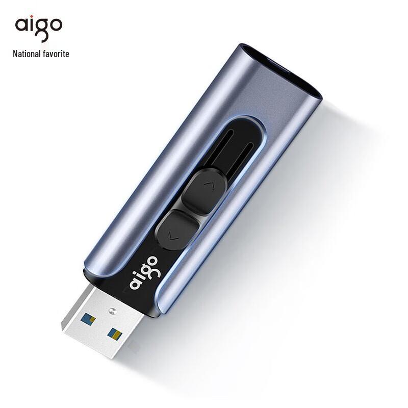 Aigo U335 Металлическая выдвижная флешка USB 3.0