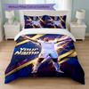 Jude Bellingham Custom Name Text Bedding Set 1 Duvet Cover+2 Pillowcases Soccer Logo Personalized Gift For Special Occasion Bedroom Decor