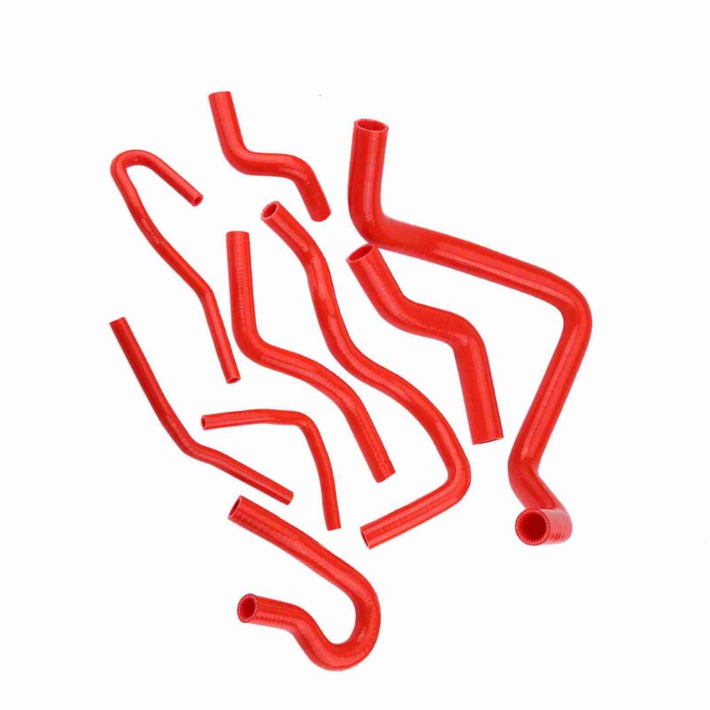 9pcs Silicone Auto Radiator Hose Kit for Civic D15 D16 SOHC EG EK 1992‑2000