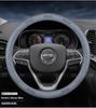 Car Anti-Slip Leather Steering Wheel Cover Jeep Wrangler JK Patriot Commander Grand Cherokee Compass Wagoneer Gladiator Renegade