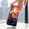 Cool Scorpion Art For Samsung A51,30,71,S9,Ultra,Lite,S23,22,21,PIus,10,20,FE,Transparent, Silicone Case