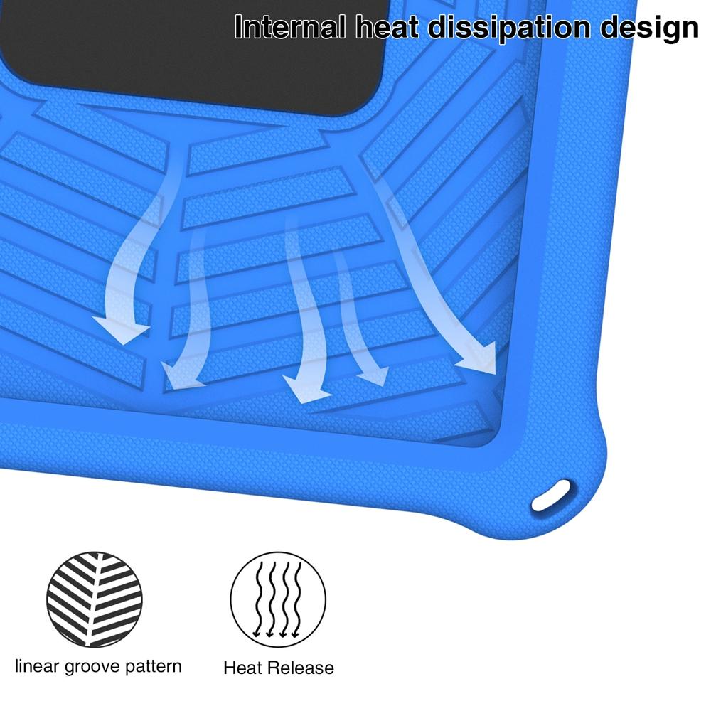 Для Apple iPad 10-го поколения 2022 года, 10,9 дюйма, A2696, A2757, A2777, чехол EVA, детский безопасный чехол с кольцом для переноски, противоударный чехол-подставка для планшета