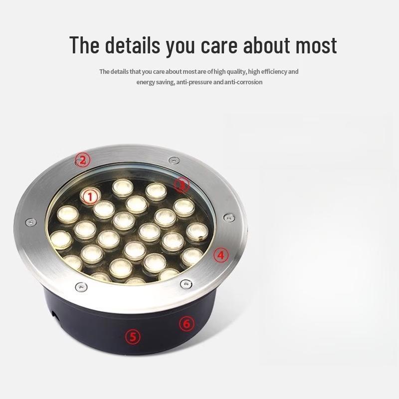 OEINGl 9W Warm Light In-ground LED Light