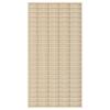 Wall Display Case Wall Mount Beige 50 x 4.5 x 96 cm