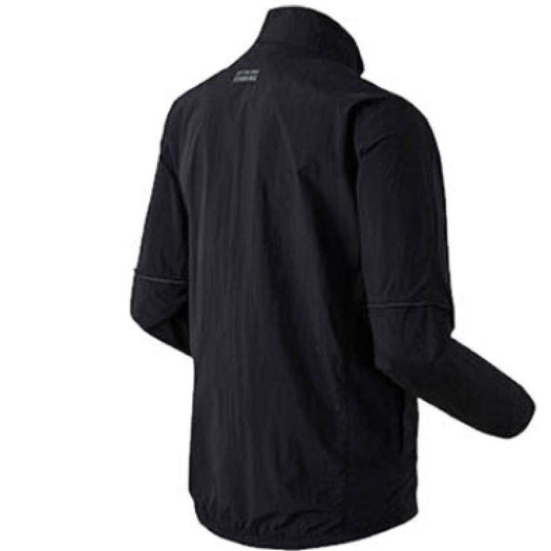 New Balance Куртка Club Nbnac26011 Bk Impact Run, обычная тренировочная ветровка