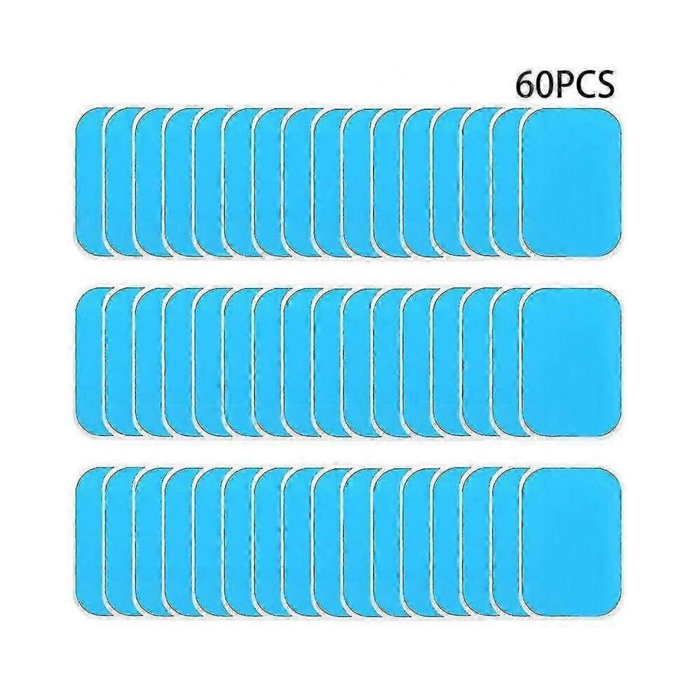 60 Pack EMS Gel Pads for Abdominal Trainer - Replacement Gel Sheets for Electrical Muscle Stimulation (EMS) Abs Trainer