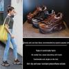 ZDW5587-7 Women's Vintage Distressed Thick Sole Platform Dad Sneakers, Autumn 2024 Collection.