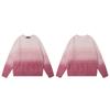 Unisex Oversized Knit Sweater Soft Faux Mink Cable Round Neck Winter Casual Top