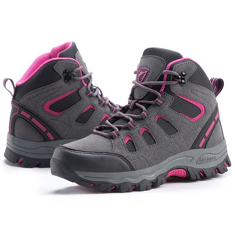 Обувь Зимняя Женская Ботильоны Уличные Треккинговые Ботинки Обувь для Пешего Туризма Женская Обувь для Альпинизма Трекинговые Кроссовки Wandelschoenen Botas Mujer
