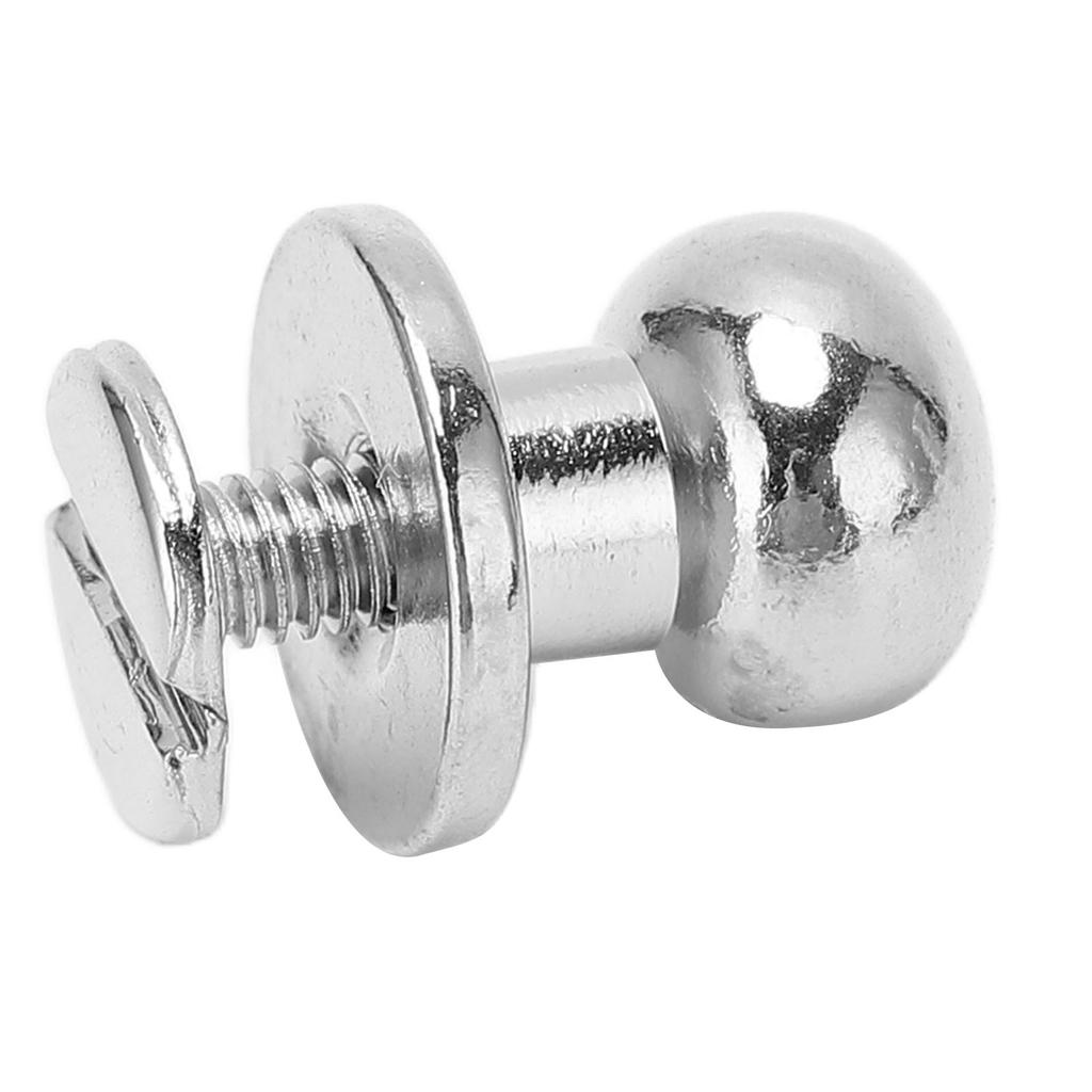 50 комплектов винтов с круглой головкой 10x8 мм, медный легкий винт для украшения своими руками, легкий винт, застежка для сумок, обуви