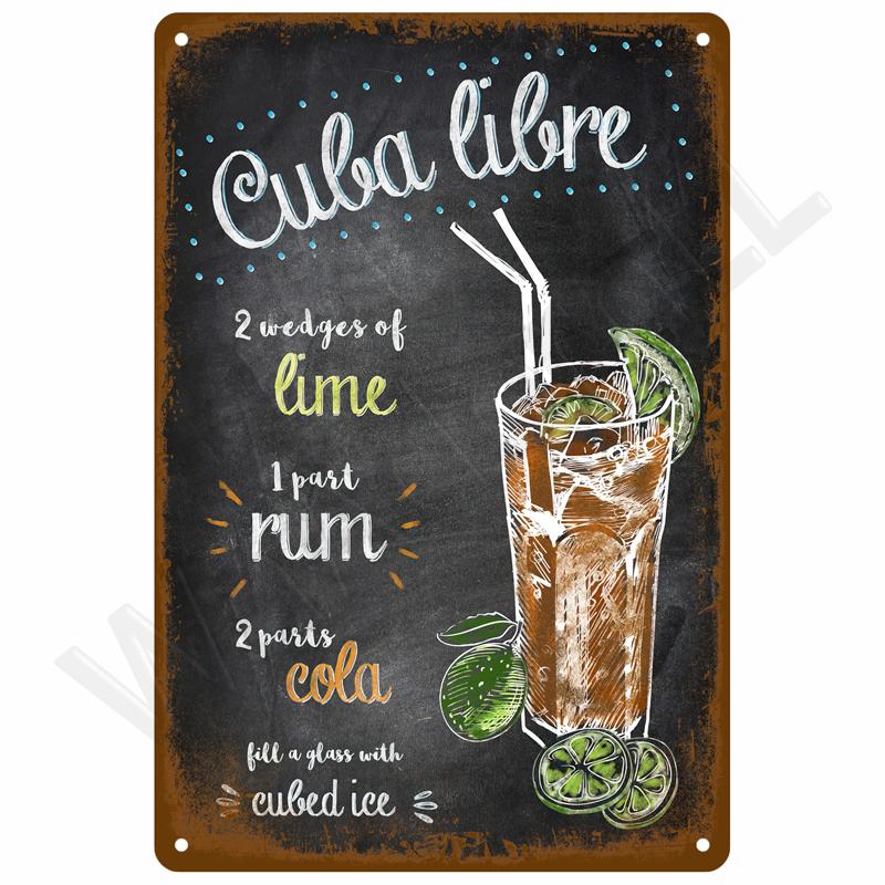 Vintage Room Decoration Home Decor Items Tin Signs Aesthetic Men Bedroom Metal Signs Retro Metal Plate Posters Wall Art Mural