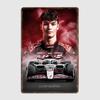 Оливер Берман F1 2025 Постер Металлическая табличка Постеры Бар Интерьер Стена Комната Украшение Гостиная Винтаж Домашний декор