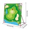 Битва Гольф Чиппинг Игра Мат для Ударов Гольфом Спортивные Мероприятия Тренировка Паттинга Игрушка Инструмент для Тренировки Свинга для Дома Заднего Двора