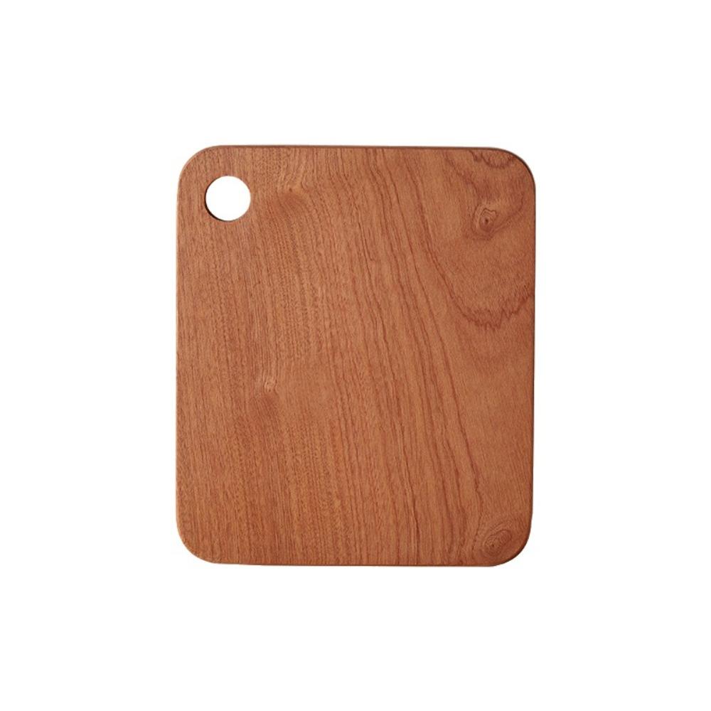 Solid Wood Ebony Chopping Board Thickened Checkerboard Cutting Board Travel