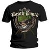 Ripleys Clothing Мужская Официальная Футболка Five Finger Death Punch Warhead США XX-Большой Черный
