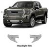 Для GMC Sierra AT4 DENALI SLT - Защитная пленка для автомобиля Пленка на фары Зеркальная пленка TPU Прозрачная Антицарапающая наклейка