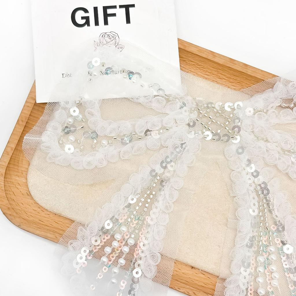 Xiaoxiangfeng Mesh, Bow Cloth Sticker, Premium Hair Accessories, Grab Clip, Clothing Shirt, Sweater Decorative Accessories