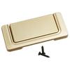 Modern Invisible Door Knob Cupboards Wardrobes Drawers Aluminum Alloy Handles Hidden Invisible Door Knob