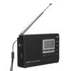 HRD‑310 Портативный радиоприемник Мини стерео FM MW SW приемник с цифровыми часами 3,5 мм наушники