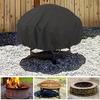 1pcs Fire Pit Cover, Round Firepit Cover,  Dustproof Fire Bowl Cover,  Grill Cover, Waterproof Barbecue Grill Protector