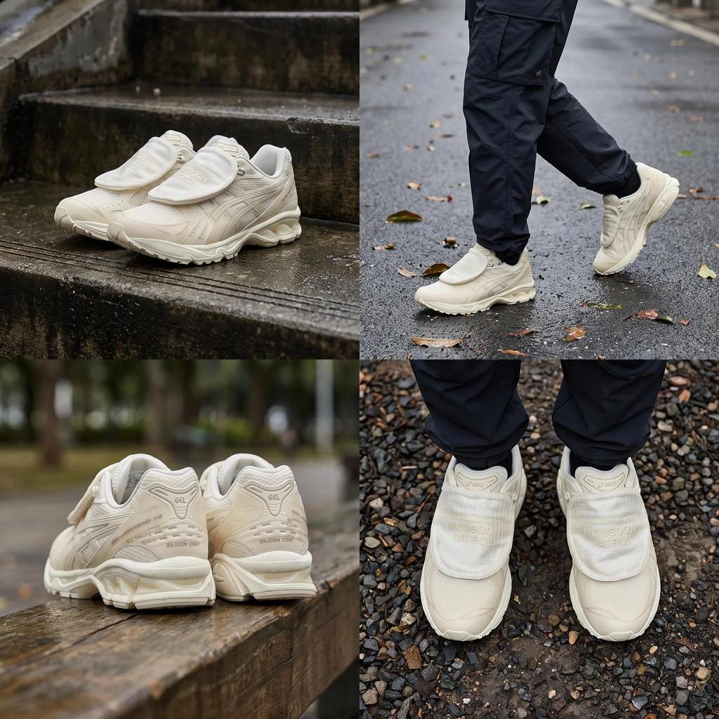 ASICS Gel Kayano 14 'Monsoon Patrol Pack - Cream' (Unisex) Cream / Cream Running Shoes 1201A975 100