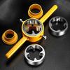 6шт. Набор плашек для пластиковых труб 1/2", 3/4", 1" 60°, конические инструменты для сантехнической резьбы, набор ключей для водопроводных труб, руководство по эксплуатации, ПВХ/NPT