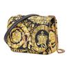 Versace V Quilted Baroque Print Magnetic Flap Fabric Shoulder Crossbody Bag Women bags Multicolor DBFH821-1A04300-5B02V