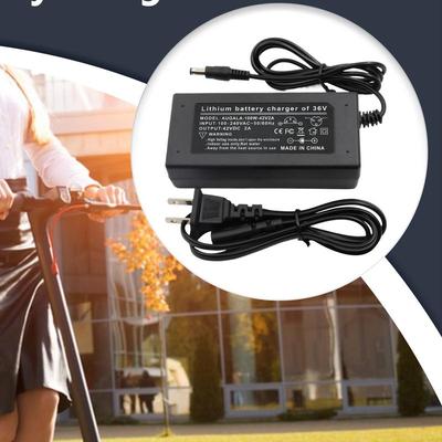 Зарядное устройство для велосипеда 42V2A Электрическое зарядное устройство Запасное оборудование для зарядки транспортных средств Энергосберегающее устройство для обслуживания Электровелосипедов