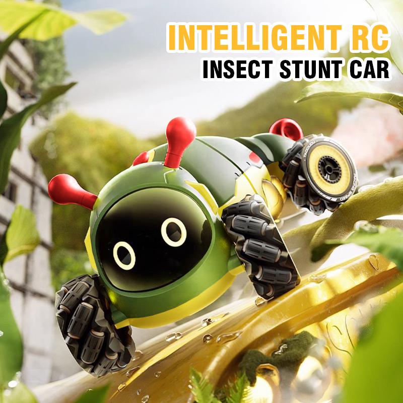 Нетоксичный умный радиоуправляемый insect 4WD RC трюковой автомобиль с распылителем и светом, радиоуправляемые животные, электрические игрушки для детей, подарки