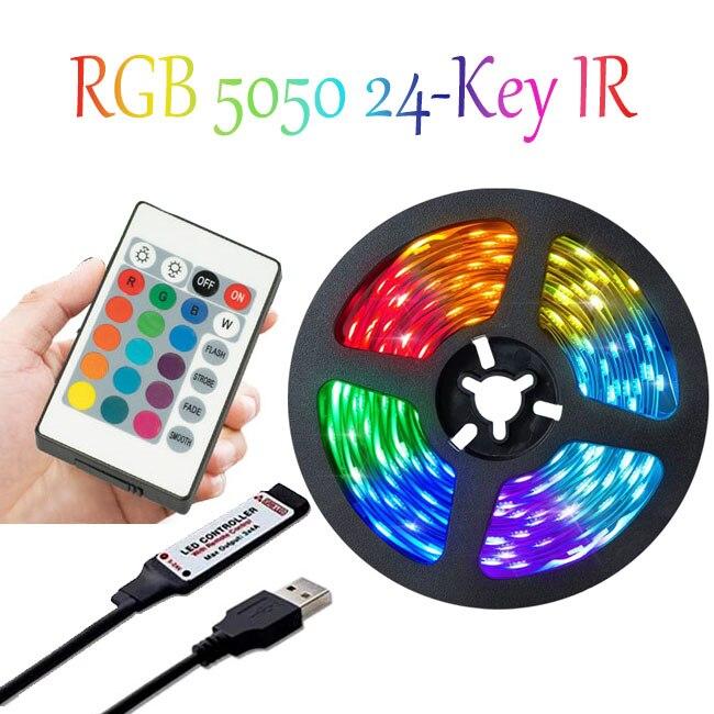 LED Strip RGBIC WS2812b Bluetooth App Control Chasing Effect Light Flexible Tape Diode Ribbon TV Room Christmas Decorat