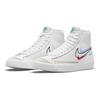 Nike Blazer Mid '77 GS Swoosh Pack Белый Алюминий Черный Светло-Зеленый Искра DM9475-100