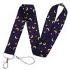 Starry Sky Elements Lanyards Key Chain Colorful Print Neck Straps Keychain Cell Phone Rope Teachers Gift 1PCS Badge Holder Key