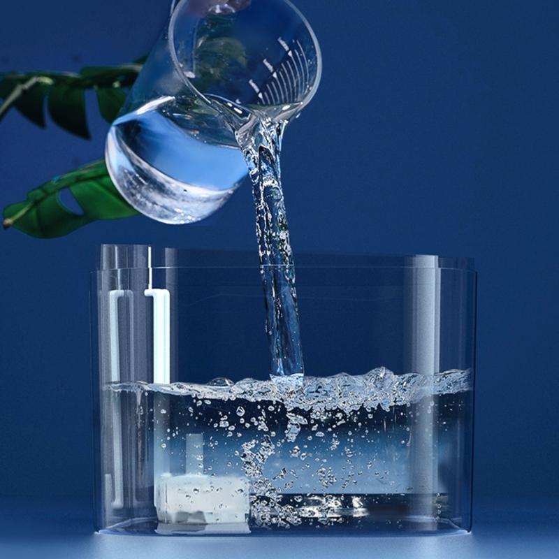 Автоматическая поилка для кошек, миска для кормления кошек, миска для питья для домашних животных, большая емкость, диспенсер для питьевой воды для домашних животных для использования в помещении