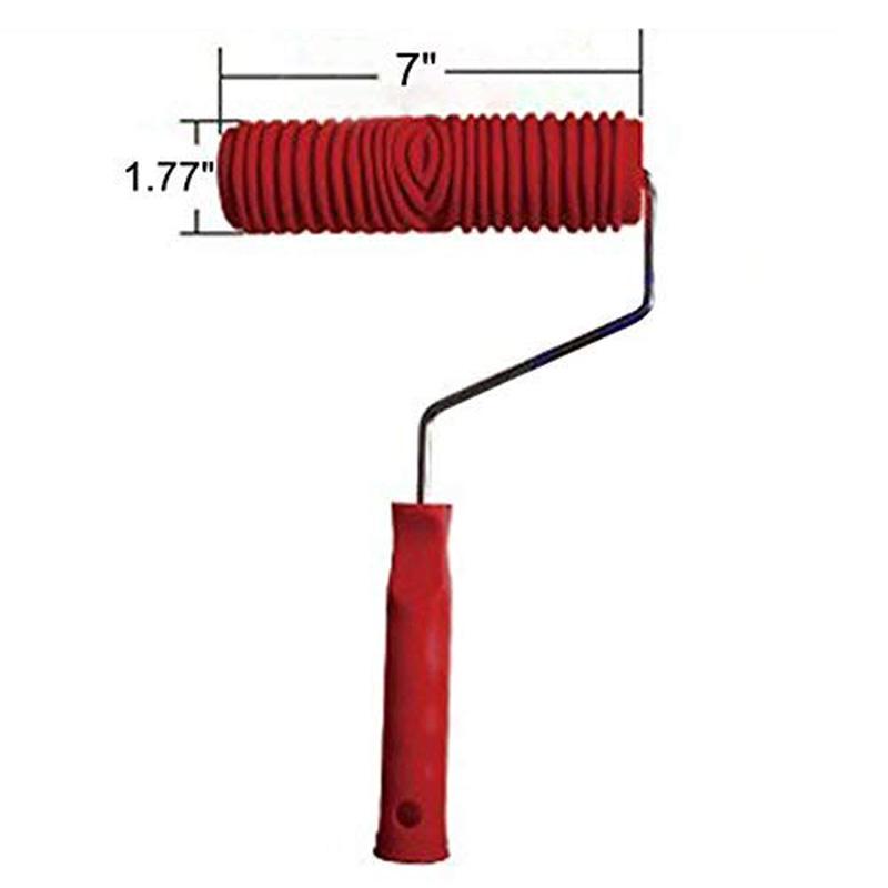 1 шт. инструмент под дерево, валик под дерево, инструмент для рисования, валик с текстурой и ручкой, инструмент «сделай сам», резиновый инструмент, краска для стены, комнаты, художественная краска, украшение