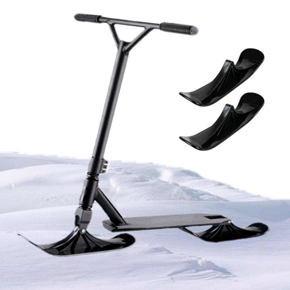 1 пара саней лыжная доска снежные сани доска комплект снежные лыжи сани самокат лыжи аксессуары для отдыха на природе Sco L8K8