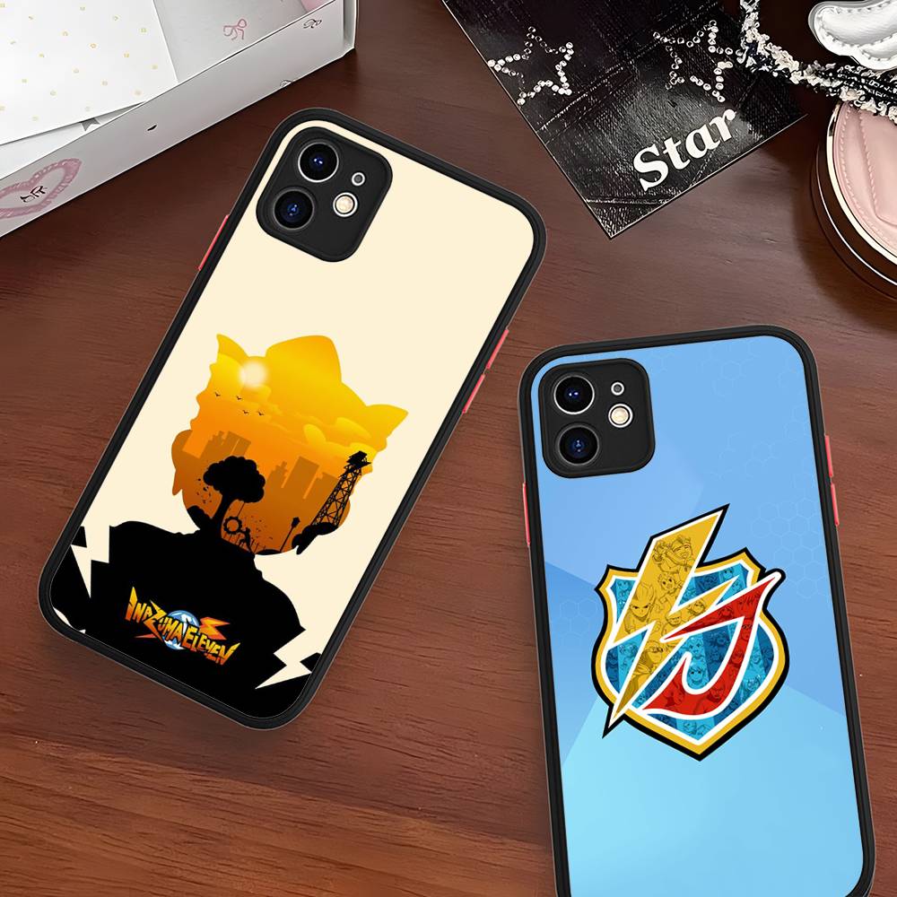Axel Blaze Firestorm Inazuma Eleven Phone Case For IPhone 16e 16 15 14 13 12 11 Pro Max X XS Max Plus Matte Clear