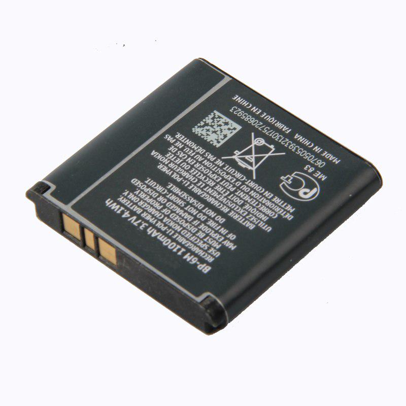 Оригинальный аккумулятор для телефона BP-6M для Nokia N73 N77 N93 N93S 3250 6280 6288 6290 9300I 9300 BP6M