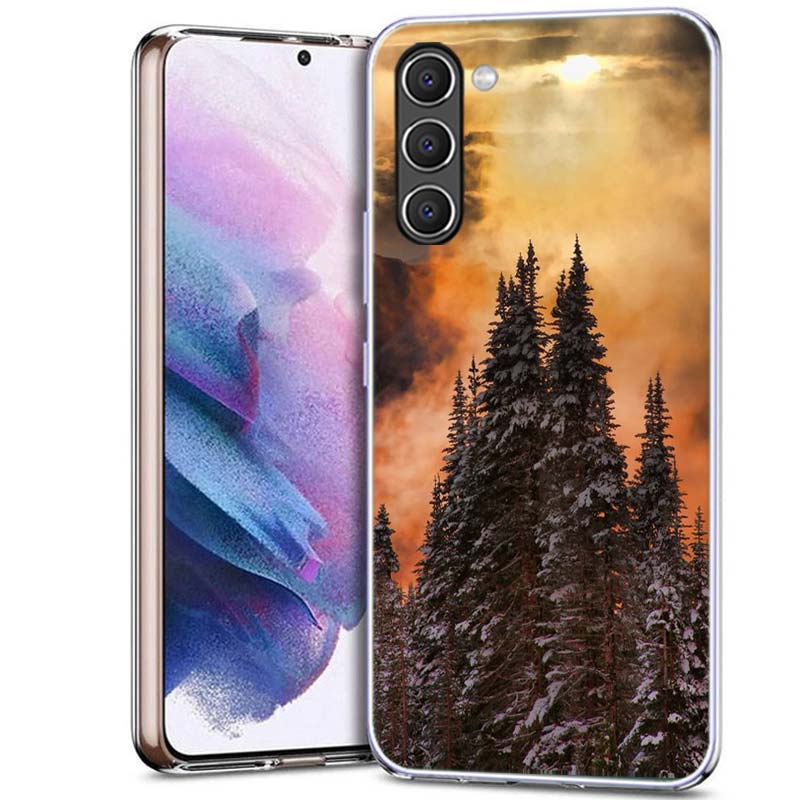 Чехол для телефона «Горный Лес» для Samsung A16 A26 A36 A56 A17 A37 A57 A07 A06 A02S A12 A22 A32 A52S A72 Galaxy A70 A50S A71 A51 A31
