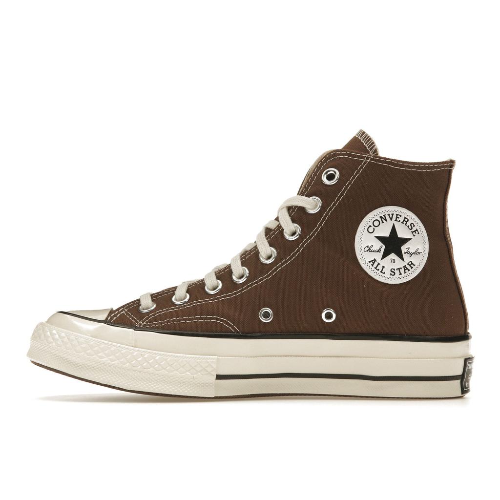 Converse Коричневые кроссовки унисекс Chuck 70 High Squirrel Friend Egret Black A02755C