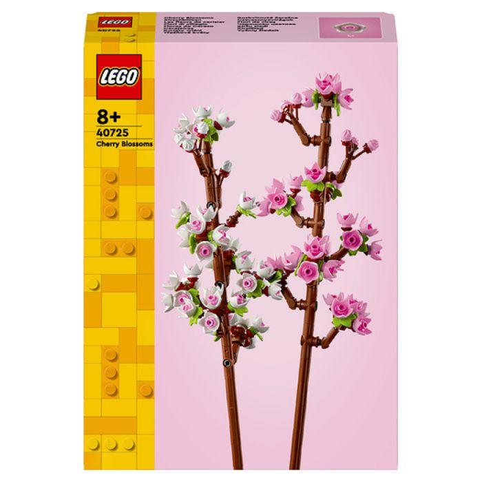 LEGO Botanicals 40725 Les Fleurs de Cerisier - Jeu de Construction pour déco adulte ou enfant des 8 ans