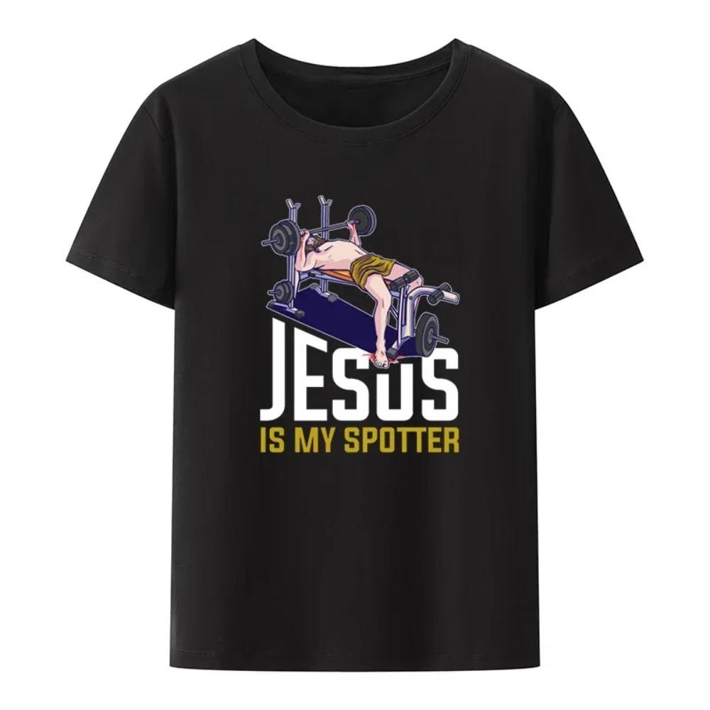 High Quality Short Sleeve Top Not Today Satan Jesus Vs Satan in O-Neck T Shirt Man/Woman Short Sleeve Tees Shirt 2024 New In