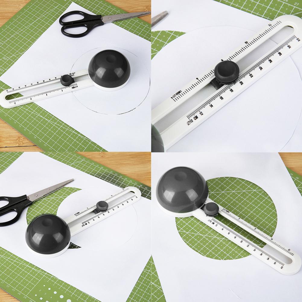 Paper Cutter Making Arts Round Paper-Cutting Tool Handicraft Craft Supplies Family School for Hand Account DIY Accessories