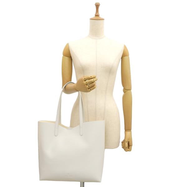 Bag Tote Bag A4 Compatible Leather Genuine Leather Brand Shoulder Bag BTO140 PV0041 Unisex IL BISONTE [IL BISONTE] Women's (BIANCO FOCA/White) [Item]