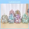 Детский рюкзак с мультяшным рисунком Labubu из дышащего нейлона для учеников начальной школы