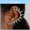 Ear Alloy Fashion Climber With Geometric And Rivet Design For Women Stylish
