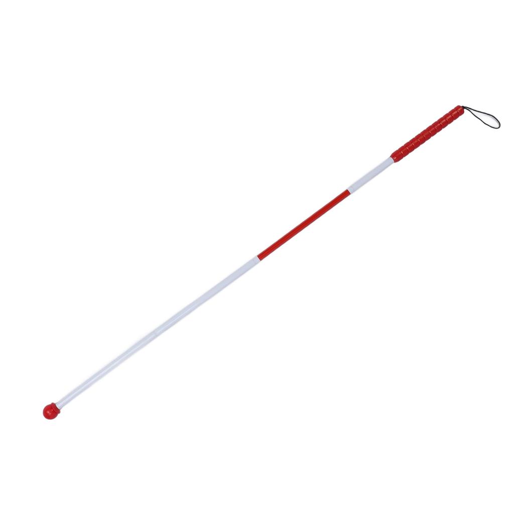 Складная слепая трость из алюминиевого сплава, предотвращающая скольжение, светоотражающая складная трость для слепых для Visi