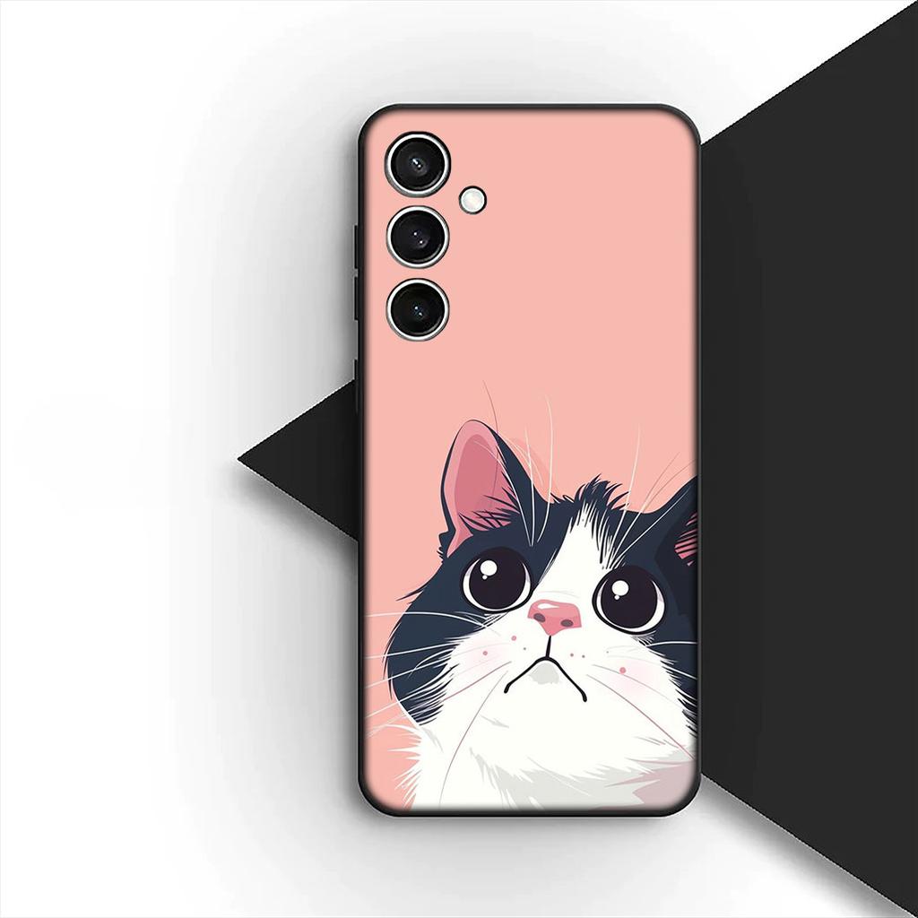 Eyes Cat Meow Kitten Paw Phone Case for Apple iPhone 17 Pro XS Max Air 6 7 8 Plus 5 + SE 2022 SE2 16E 8+ Protective Cover